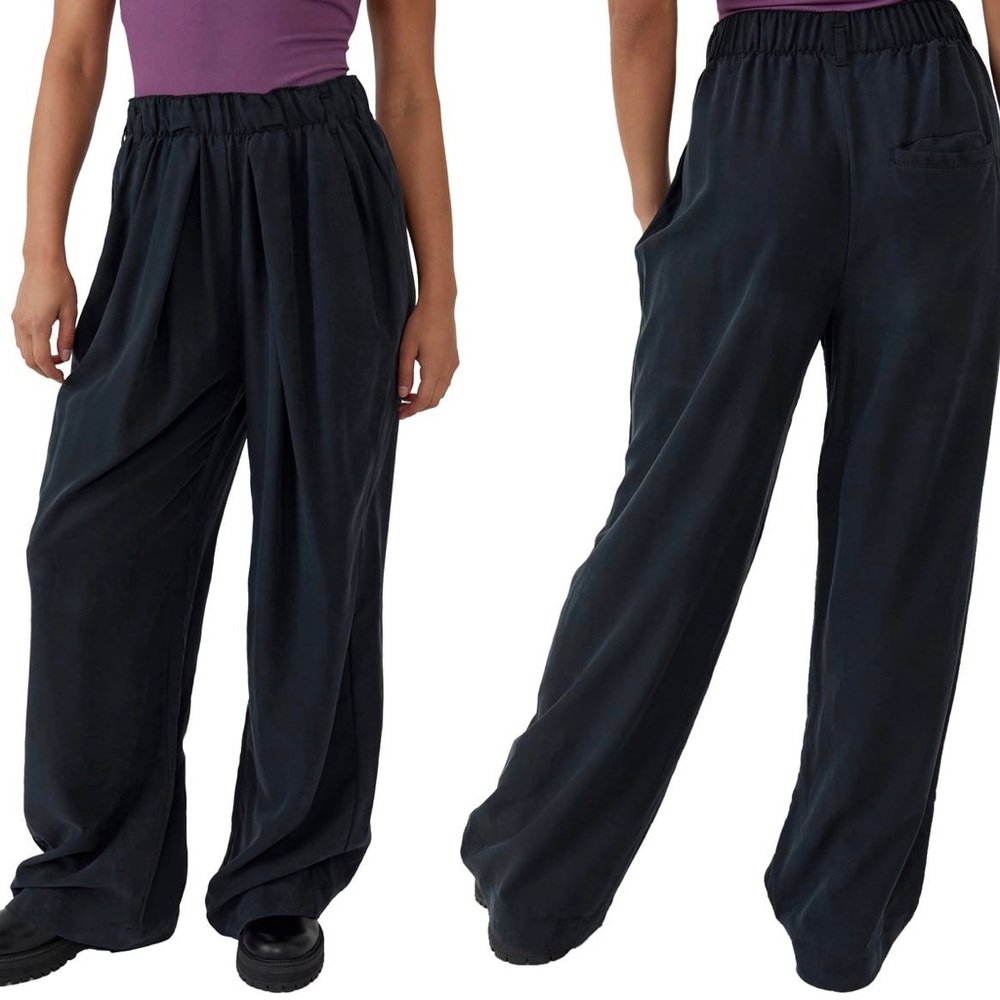 Free People nothin to say pleat trousers